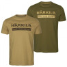 Marškinėliai HARKILA logo 2-pack (Antique sand/Dark olive)