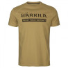 Marškinėliai HARKILA logo 2-pack (Antique sand/Dark olive)