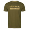 Marškinėliai HARKILA logo 2-pack (Antique sand/Dark olive)