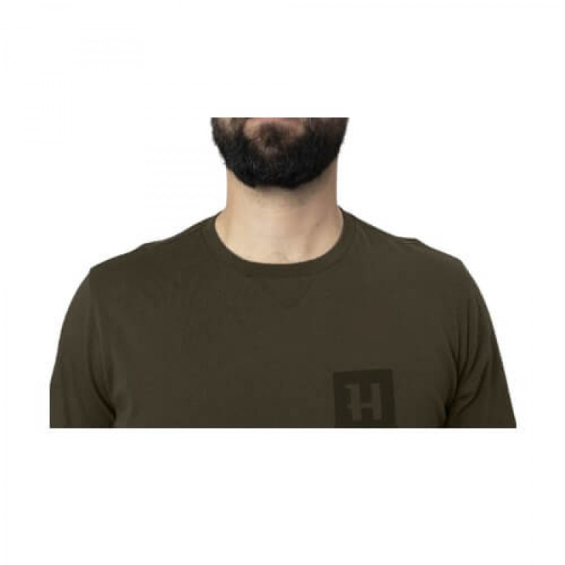 Marškinėliai HARKILA Gorm S/S (Willow green)