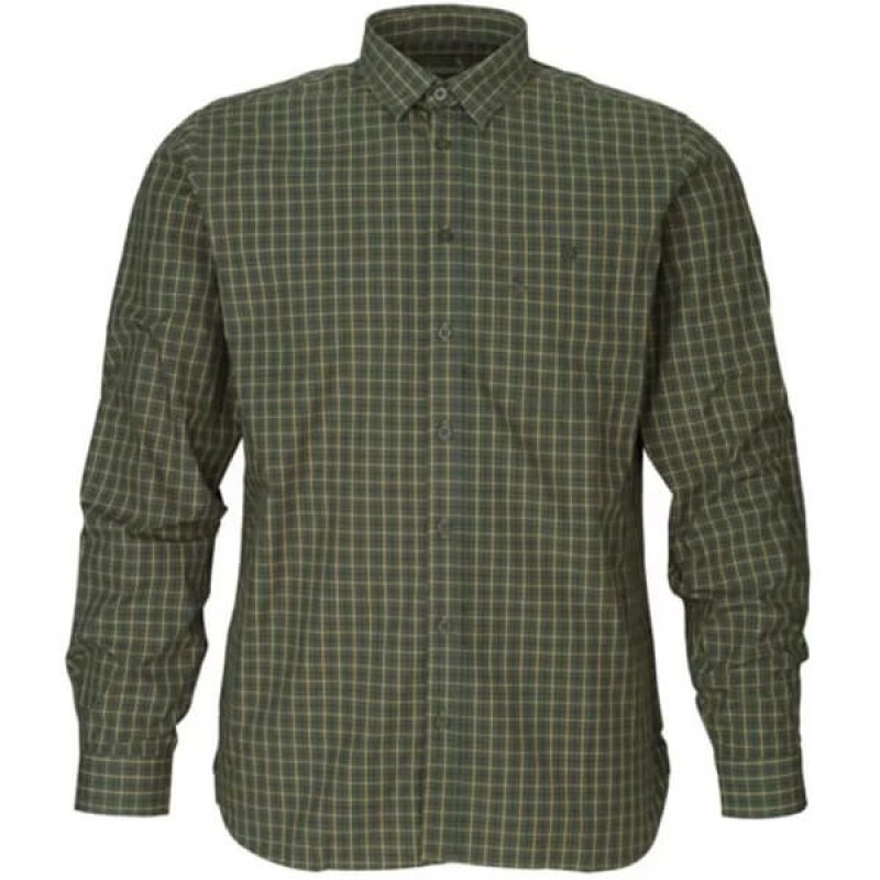 Marškiniai SEELAND Keeper (Dark green check)