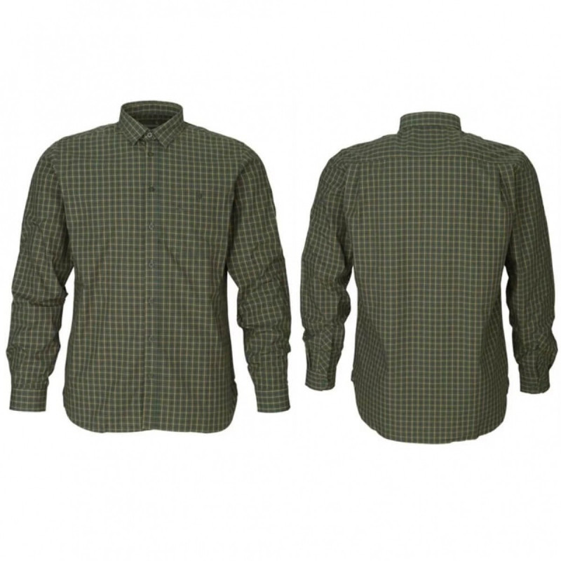 Marškiniai SEELAND Keeper (Dark green check)