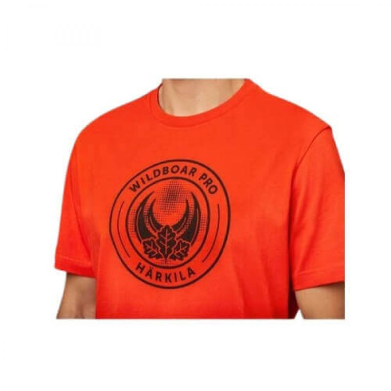 Marškinėliai HARKILA Wildboar Pro S/S (Orange)