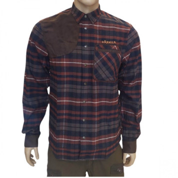 Shirt HARKILA Jame shooting L/S (Burgundy)
