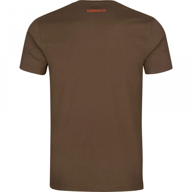 Marškinėliai HARKILA Nature S/S (Slate black)