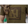 Marškinėliai HARKILA H-Logo S/S (Dark olive)