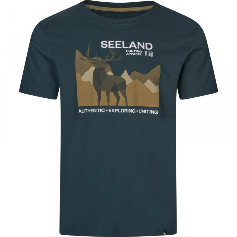 T-shirt SEELAND Fragment (Dark blue)