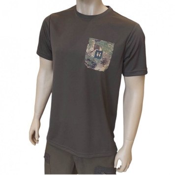 T-shirt HARKILA Trail S/S (Willow green/AXIS MSP®Forest)