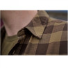 Shirt HARKILA Scandinavian (Antique bronze check)