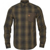 Shirt HARKILA Akkan (Willow green/Shadow brown)