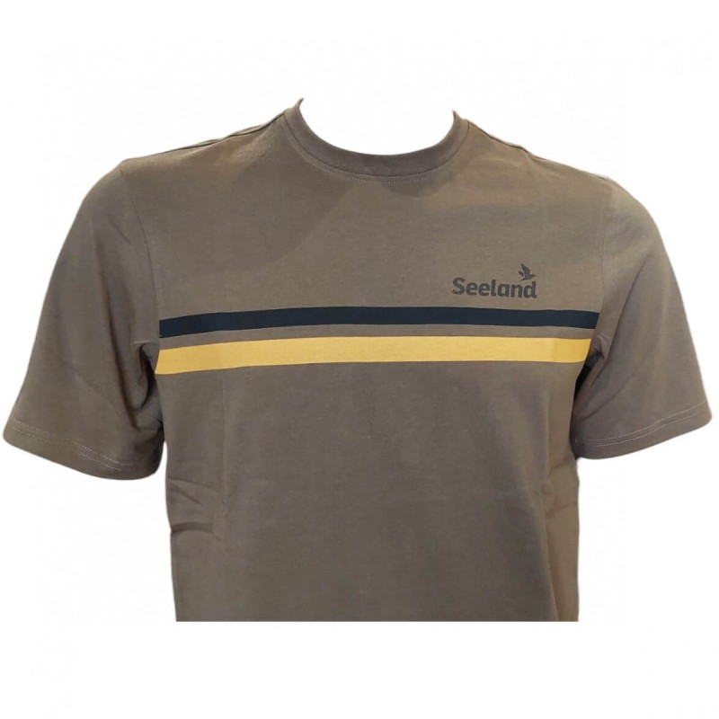 Marškinėliai SEELAND Cross S/S (Dark Olive)