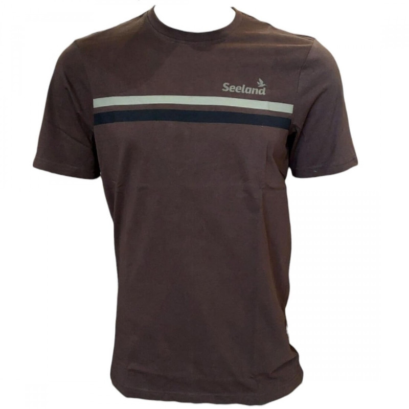 Marškinėliai SEELAND Cross S/S (Demitasse brown)