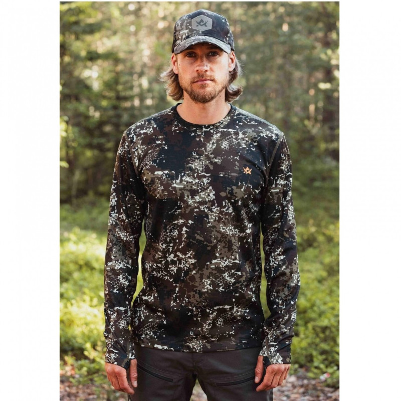 Marškinėliai ALASKA CoolDry L/S (BlindTech Forest)