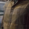 Shirt HARKILA Akse L/S (Willow green check)