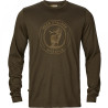 Marškinėliai HARKILA Game L/S, Willow green stag)