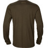 Marškinėliai HARKILA Game L/S, Willow green stag)