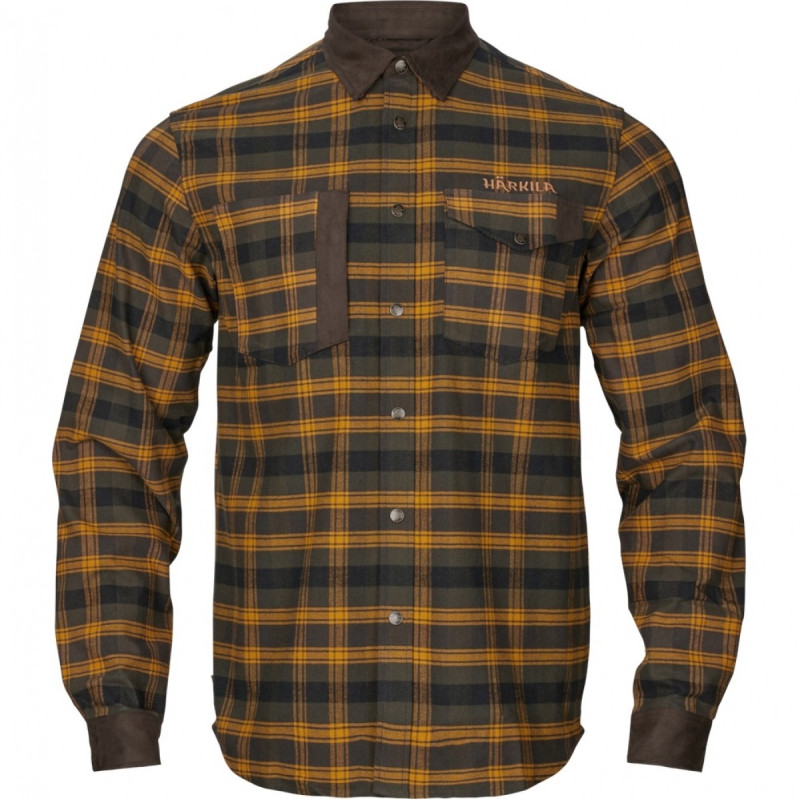 Shirt  HARKILA Aivak L/S (Buckthorn brown)