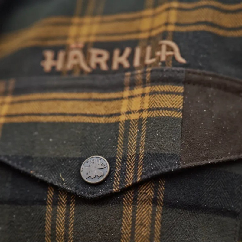 Shirt  HARKILA Aivak L/S (Buckthorn brown)