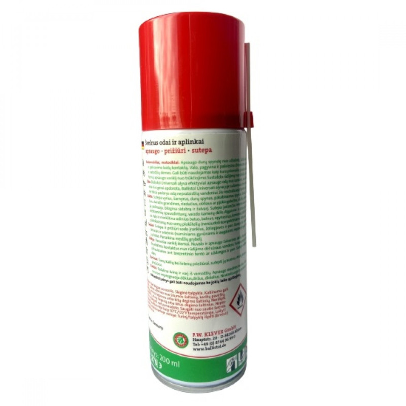 Universal cleaning Ballistol spray 200ml