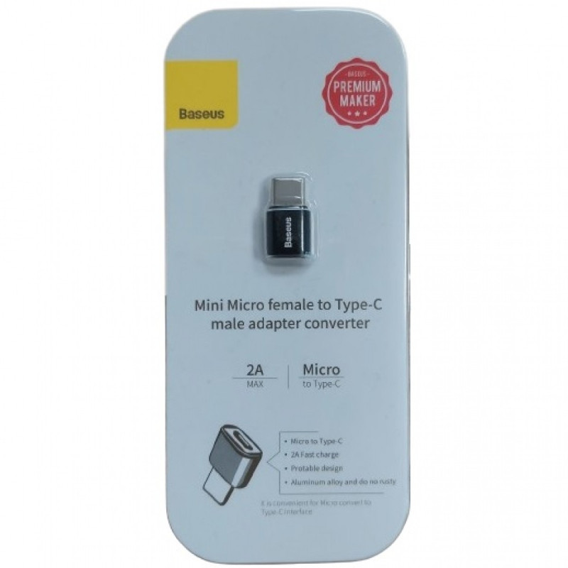 Adapter Baseus USB C - micro USB B plug, with OTG support (CAMOTG-01)