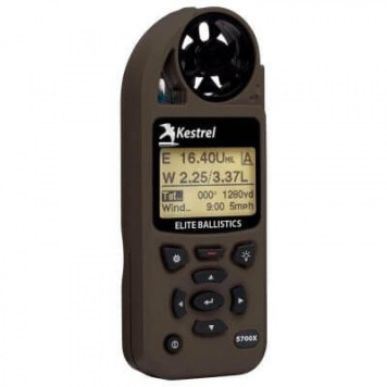Ballistics Weather Meter Kestrel 5700x Elite 0857XALFDEM