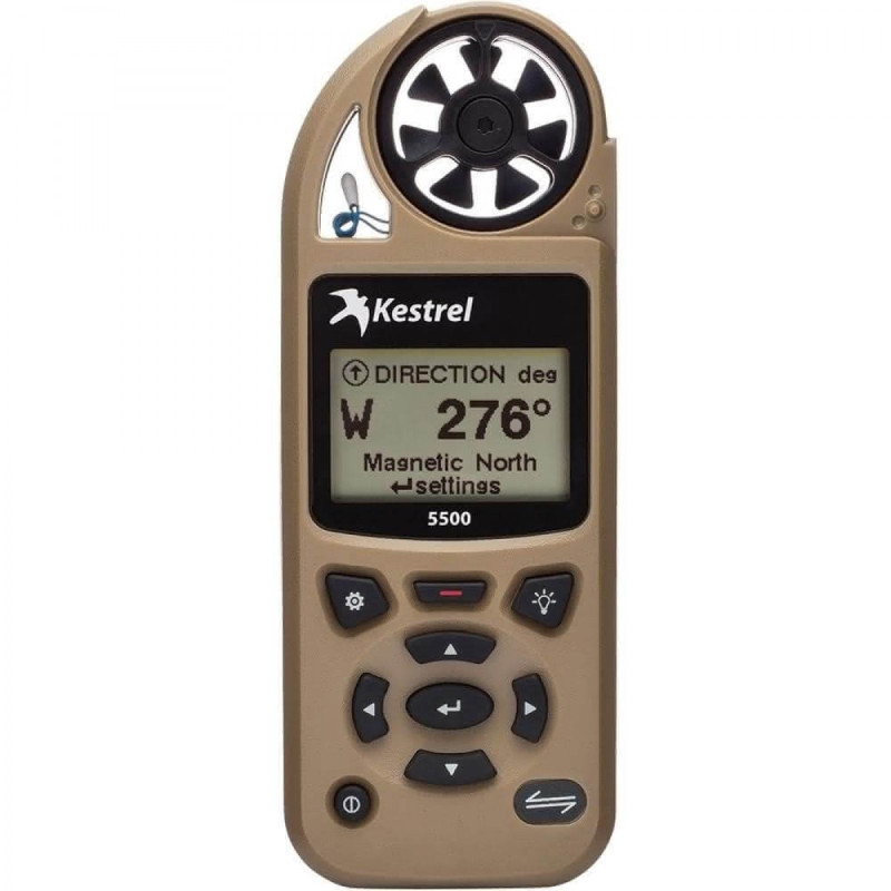 Weather meter Kestrel 5500 with Link + Vane mount 0855LVTAN