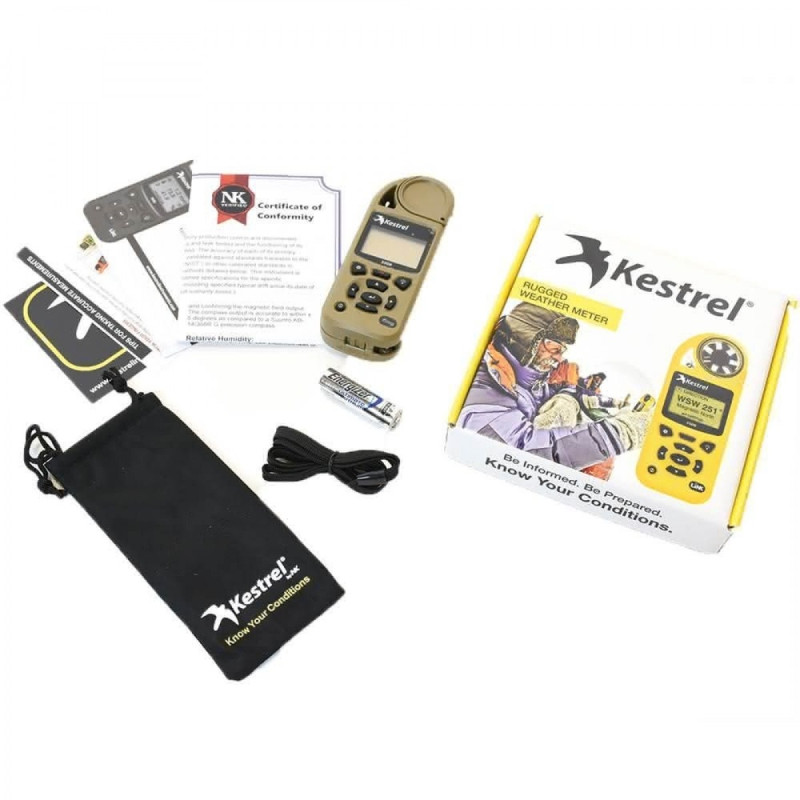 Meteorologinė stotelė Kestrel 5500 su link + vane mount 0855LVTAN