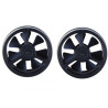 Replacement impeller for Kestrel ballistics weather meter