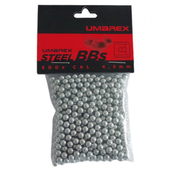 Šratai UMAREX STEEL BBS kal. 4,5mm 500vnt. (4.1665-1)