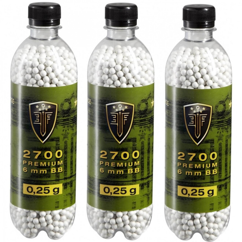 Šratai Elite Force Premium BB kal. 6mm 0,25g 2700vnt (2.5667)