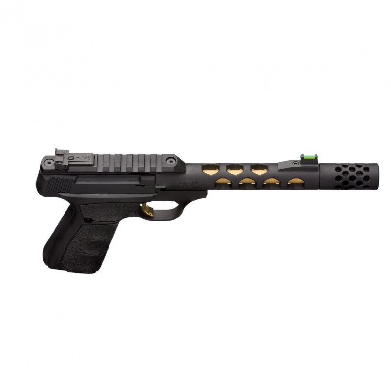Pistoletas Browning Buck Mark Vision Black Gold HEX UFX Thr ADJ S, 22LR