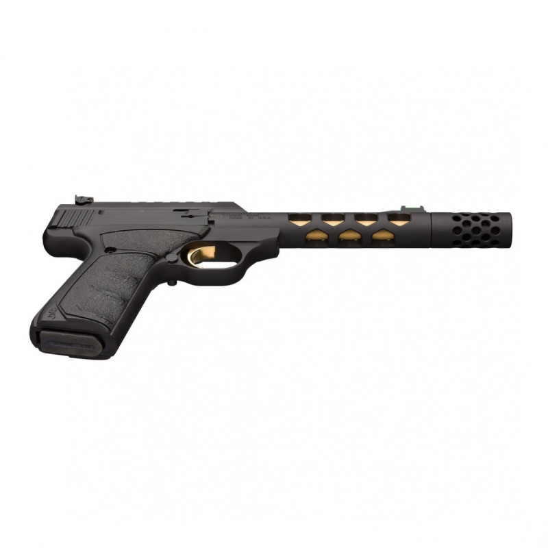 Pistoletas Browning Buck Mark Vision Black Gold HEX UFX Thr ADJ S, 22LR