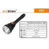 Prožektorius Acebeam T21 TACTICAL