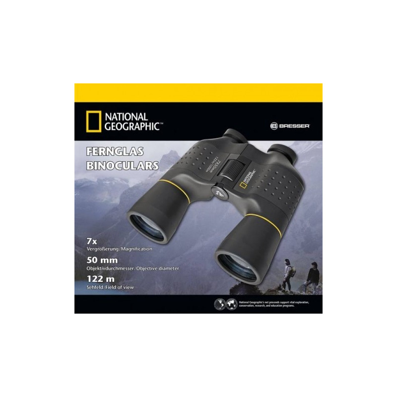 Žiūronai Bresser National Geographic 7x50 Porro (9019000)
