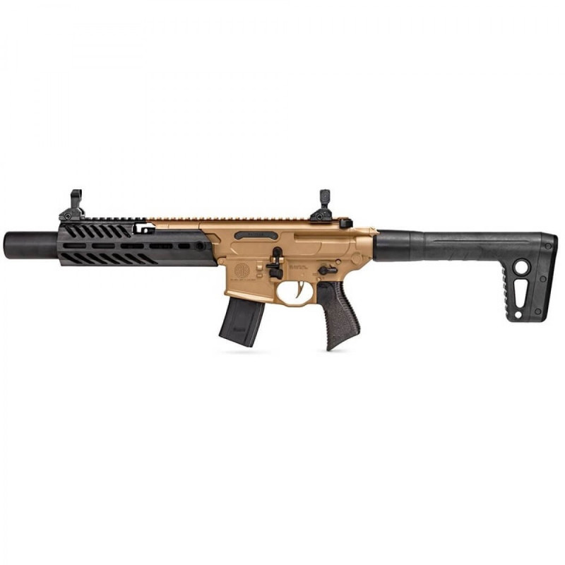 Pneumatinis šautuvas SIG SAUER MCX Canebrake, CO2, 30RD, FDE/BLK (AIR-MCX-CANEB
