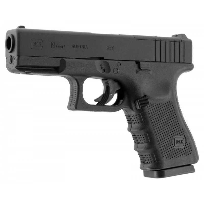 Pneumatinis pistoletas GLOCK 19 Gen4 MOS BLK Kal. 4,5 mm (5.8423)