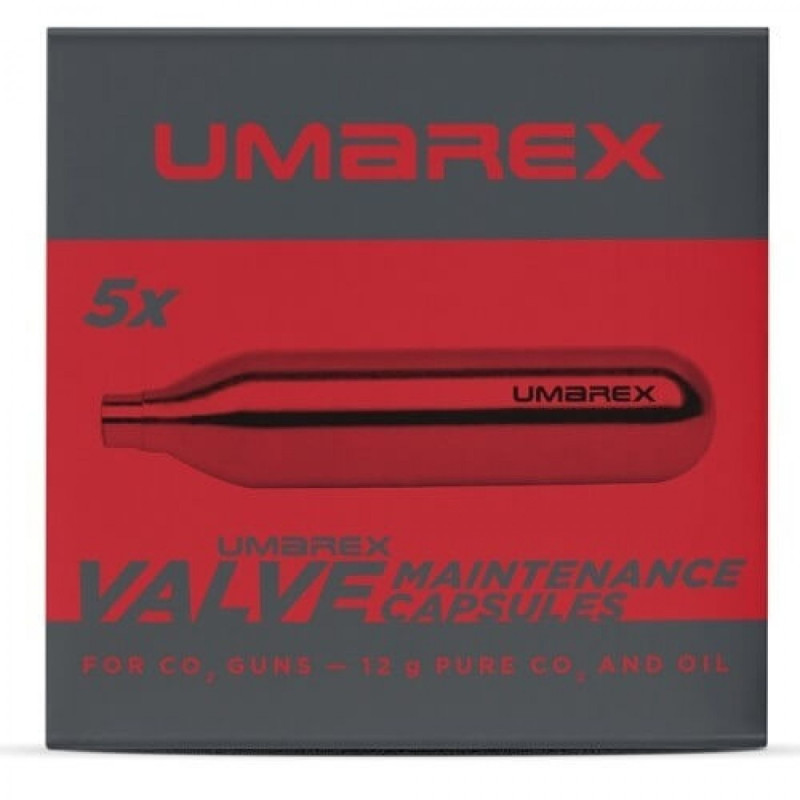 Capsules CO2 UMAREX 12g 5pcs (4.1683-1)