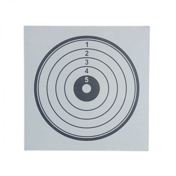 Target BORNER White/Black 14x14 cm paper 1pcs (C1406)