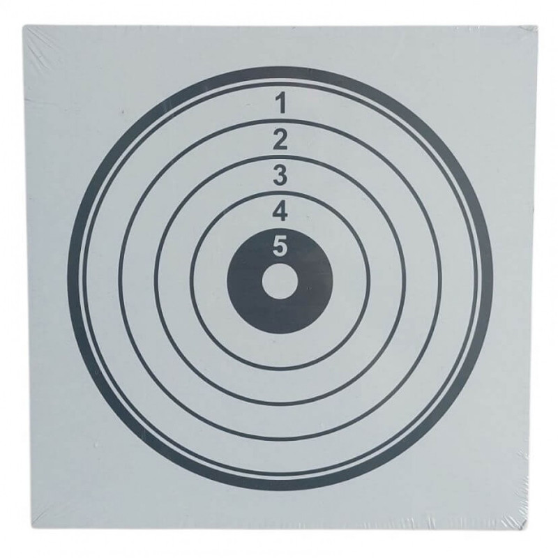 Target BORNER White/Black 14x14 cm paper 1pcs (C1406)