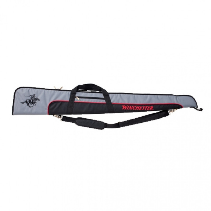 Soft Case Winchester field, 132cm (black/grey)