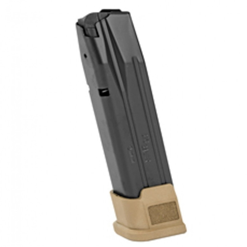 Dėtuvė Sig Sauer P320, 9mm, Full, 17RD, M17 Coyote (MAG-MOD-F-9-17-COY)