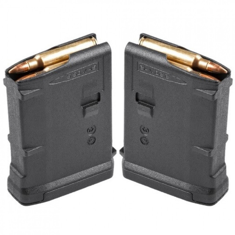 Dėtuvė Magpul PMag Stanag M3 kal. 5.56x45mm NATO, 10 šūvių, Black 8CMPM3B05
