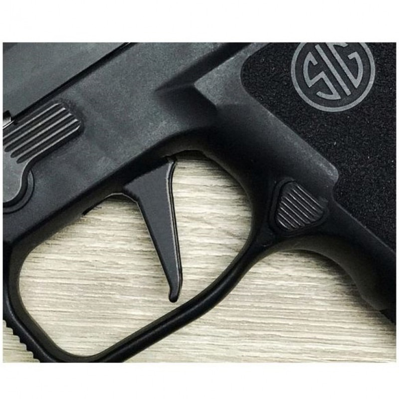 Nuleistukas plokščias Sig Sauer P320, Trigger, Flat, 90 deg break (TRG-320-FLA