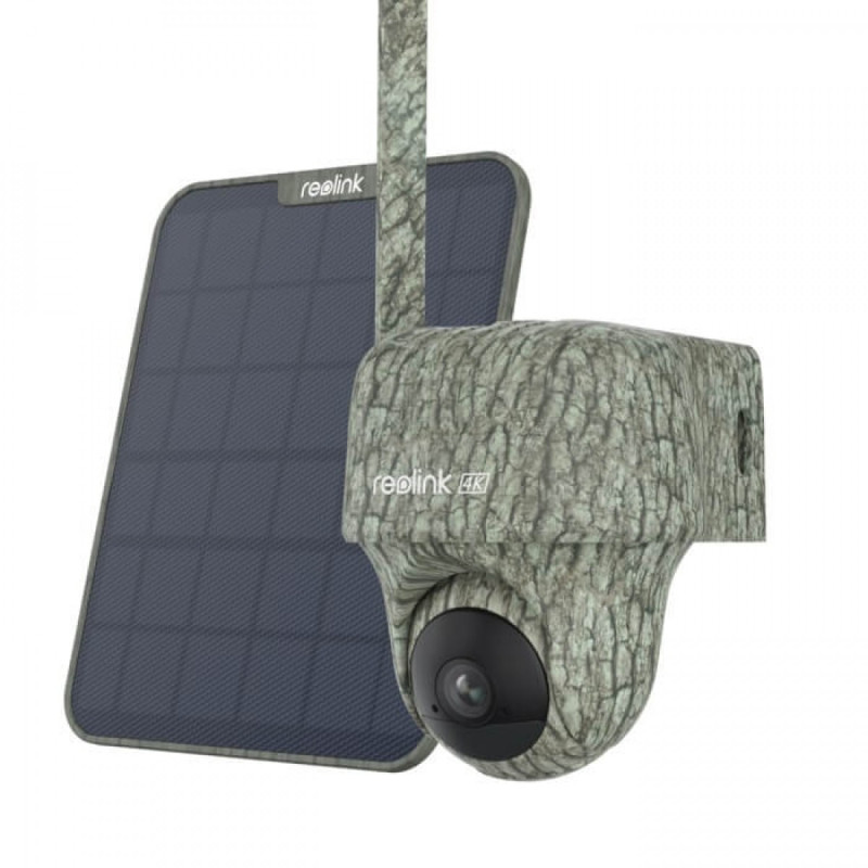 Kamera Reolink Go G450 4K 4G, su saulės baterija (Camo)