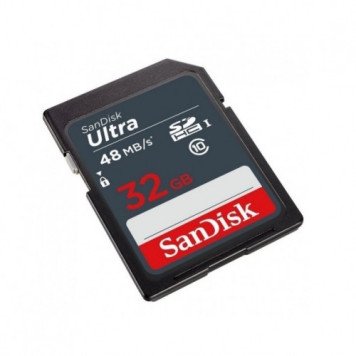 Atminties kortelė SanDisk Ultra SDHC 32 GB 48 MB/s