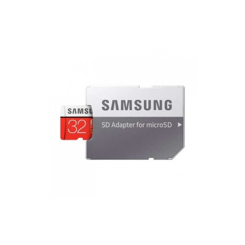 Atminties kortelė su adapteriu Samsung micro SDHC EVO+ 32GB C10