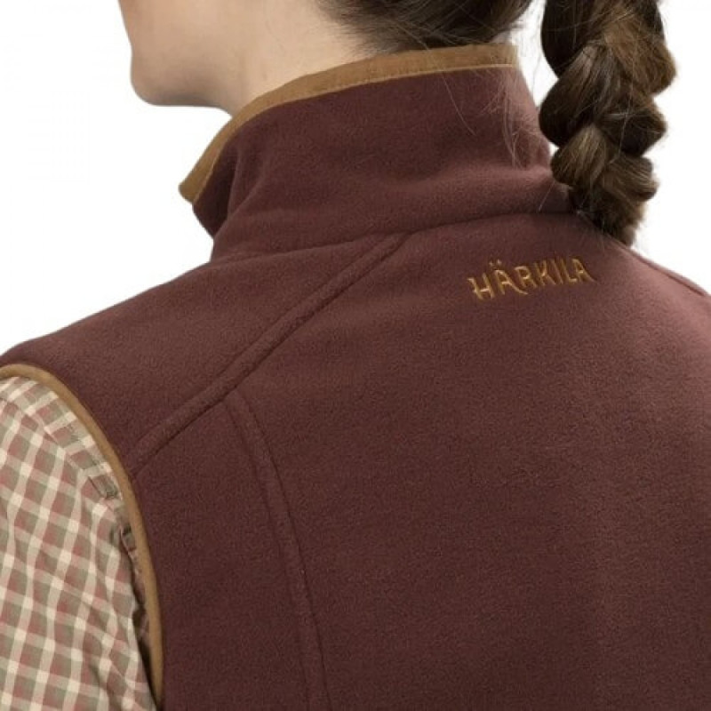 Moteriška liemenė HARKILA Sandhem 200 (Burgundy)