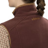 Women waistcoat HARKILA Sandhem 200 (Burgundy)