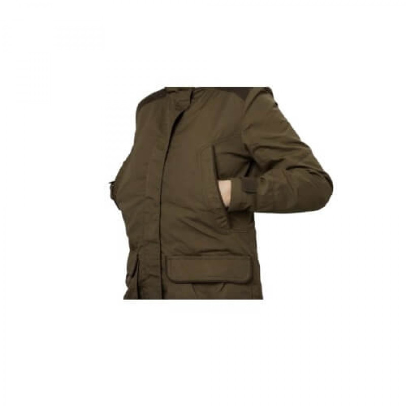 Moteriška striukė SEELAND Key-Point Kora (Pine green/Dark brown)