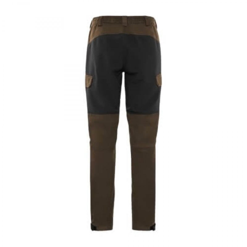 Women trousers HARKILA Silva (Slate brown)